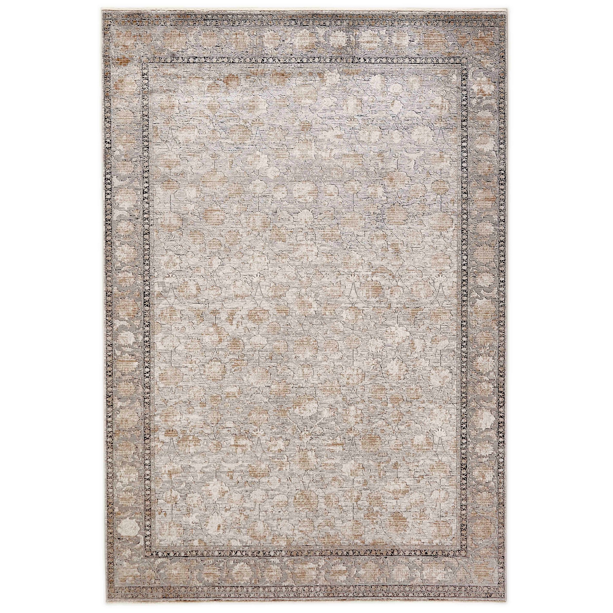 Soho Traditional Border Shhcn81a Sos72 Rug In Brown Multi